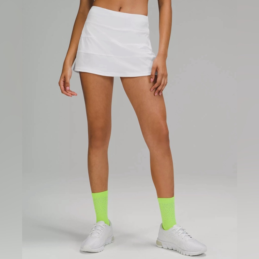 Lululemon White Tennis Skirt SIZE:4